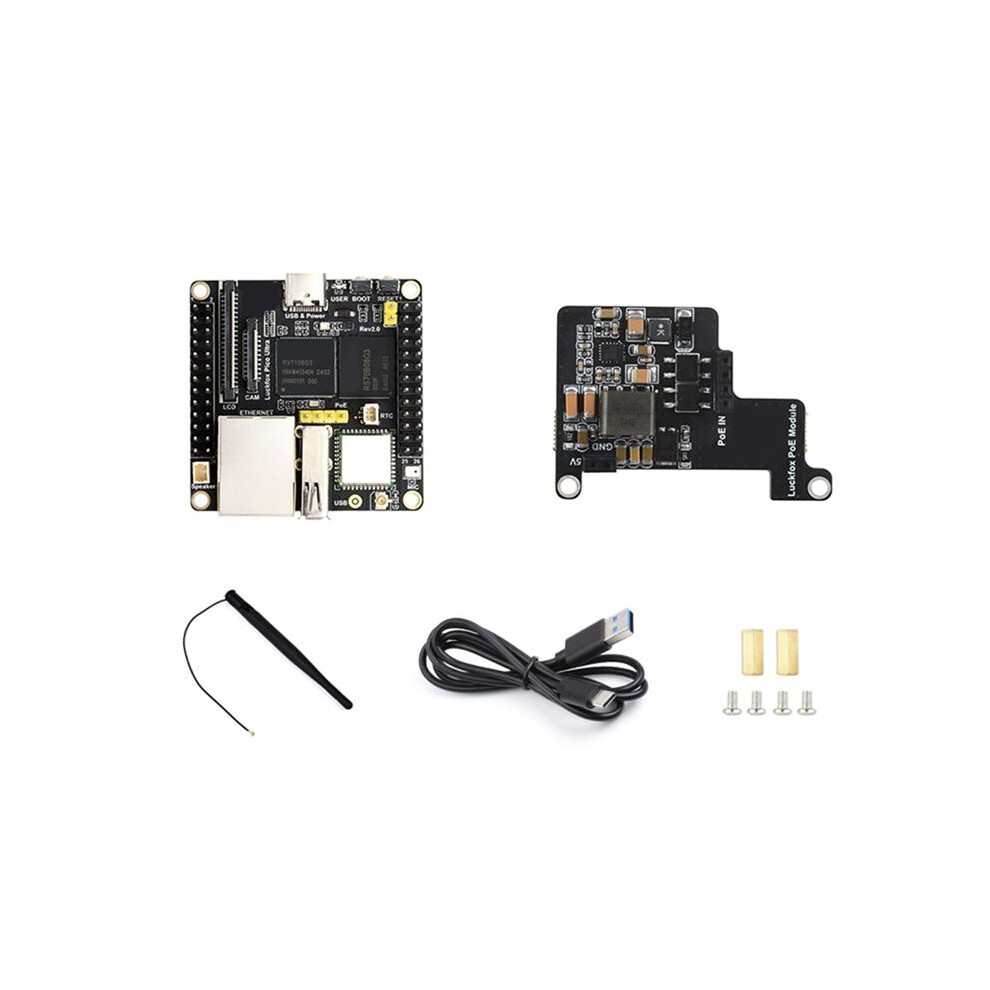 For Luckfox Pico Ultra Development Board Rv1106 Micro-Linux Motherboard Arm Cortex-A7 Npu Cpu Isp Processors Integrated 4711160239808
