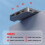 For  2 Screen Projcting Conversion Base for  Dock Foldable Stand with 4K -Compatible /Type C /Usb 3.0 2