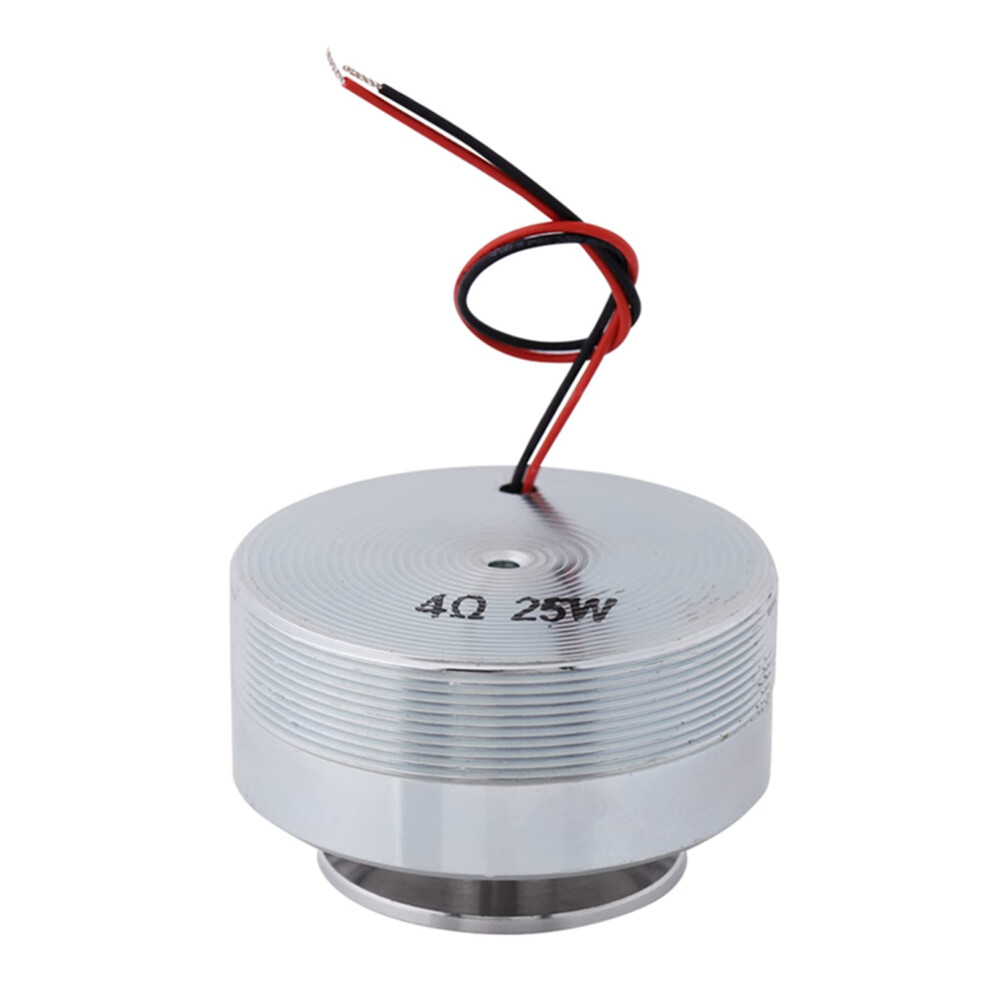 Resonance Speaker, 2 Inch Mini Strong Bass Louderspeaker All Frequency Vibration Sound Speaker Bone Conduction Speaker With Wires (4Î© 25W) 9426802945096