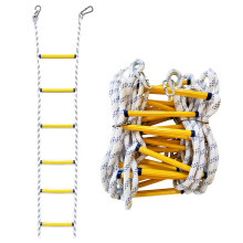 Escape Rope Ladder for Kids and Adults Safety Ladder with Hooks for Home 2-6 Storey