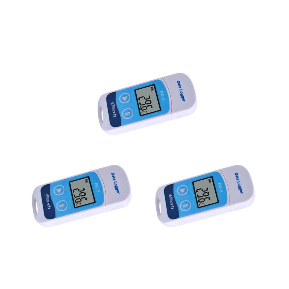 5X Elitech Rc-5 High-Precision Digital Usb Temperature Data Logger For Warehouse Refrigerated Transport Laboratory 4713445731939
