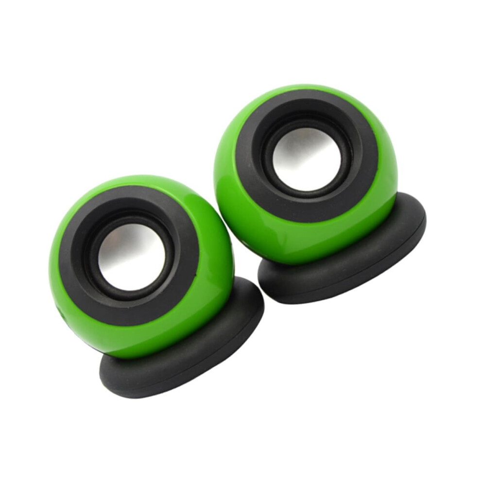Loudspeaker Set 2X Powered Computer Speakers 3.5Mm Compact Desktop Speakers For Laptop And Tv 9412369439666