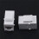 50Pcs RJ45 Connector  Jack Cat6 Extension Coupler Ethernet Network LAN Cat 6 Coupler Jacks Extend Adapter,White 5