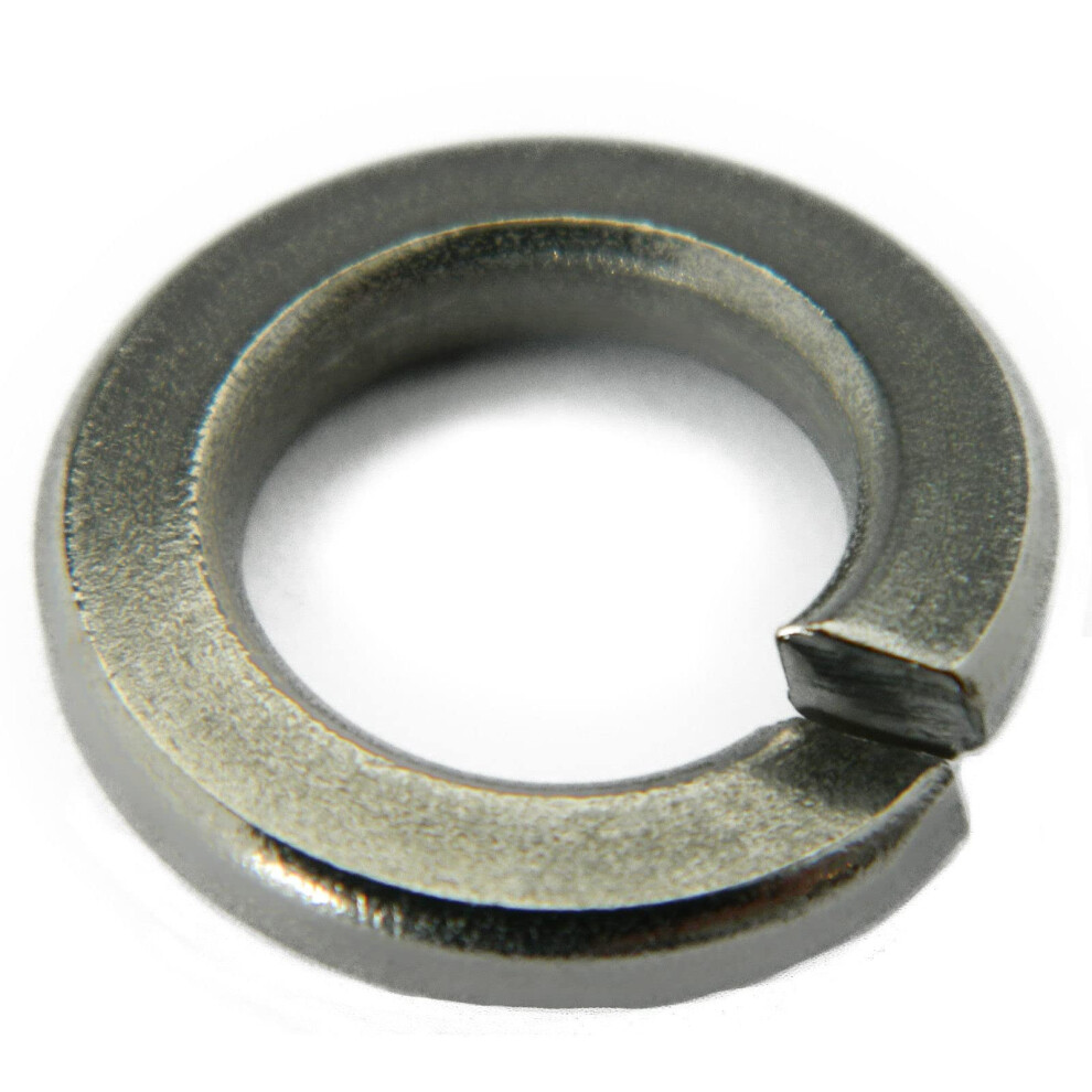 Stainless Steel Split Lock Washers Spring Medium #8 Quantity 250 Hq 9412369440600