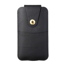 Phone Holster Compatible with iphone11 / XR Leather Cellphone Holster Case with Credit Card Holder