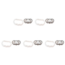 Set of 5 Cartoon Animal Fondant Cookie Cutters Cute-elephant