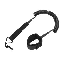Elastic Surf Leash For Paddle Boarders Quick Release Mechanism Adjustable Ankle Cuffs Corrosion Resistant Connectors Anti Tanling Strap Design UV Resi