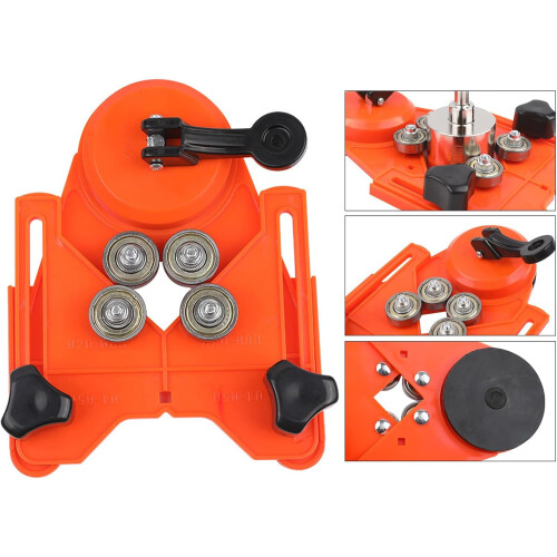 4-83mm Drill Guide Drill Bit Glass Tile Hole Locators Bit Double Suction Cup Guide Locators Drill Guide 1