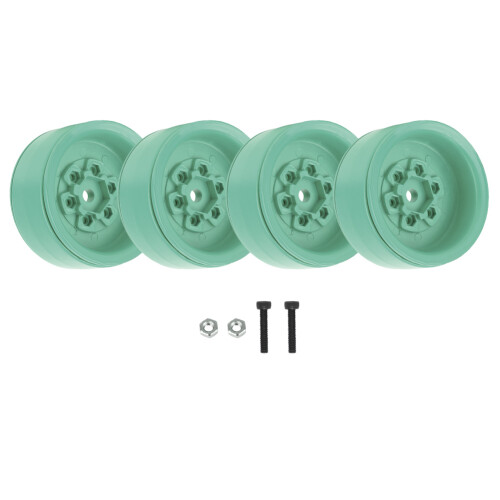 Ζάντα ακριβείας με κατεργασία CNC Beadlock, εξαρτήματα αναβάθμισης αυτοκινήτου RC Crawler