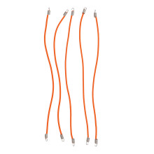 Veiligheidskoord met breekmechanisme, metalen clip, snelle bevestiging, comfortabele elastische, verstelbare en duurzame nylon band voor