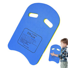 Nonslip swimming board for adults, portable pool fitness equipment blue
