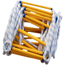 Emergency Safety Ladder for Kids and Adults, for Windows and Balcony 2/3/4 Storey with Hooks