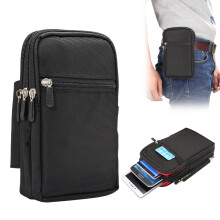 Waist Cell Phone Holster Belt Bag Universal Outdoor Phone Pouch Case Gadget Pocket
