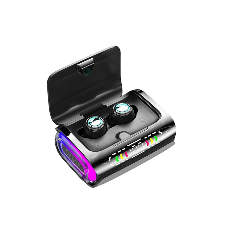 Dx01 Tws Bluetooth 5.3 Earphone 8D Stereo Surround Sound Led Digital Display Touch Control Sports Earphone With Mic 4712842572732