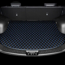 Car Leather Trunk Mats for Beetle 2012 - 2019 with Speakers, Rear Boot Cargo Mat Protector