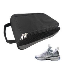 Golf Shoe Bag, Gym Shoe Bag, Travel Shoe Storage Bag, gray