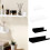4Pcs Floating Shelf Versatile Wall Shelves for Bedroom-White 2