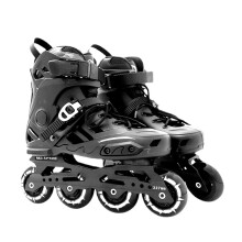 Speedskates Inline Professional Racing Adjustable PP Fitness Black 37
