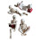 Creative Skeleton Reader Statue,Resin Home Decoration Reading-5 1