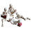 Creative Skeleton Reader Statue,Resin Home Decoration Reading-5 2