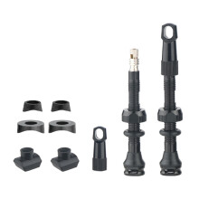 Corrosionresistant aluminum alloy tire valves, removable for various bikes, 65 mm
