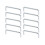 Berenson 6131-2SC 96mm ctr Wire Pull Zurich Brushed Chrome (10) 1