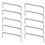 Berenson 6131-2SC 96mm ctr Wire Pull Zurich Brushed Chrome (10) 5