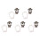 Durable Plastic Cookie Stamp Set Delicate Animal Cookie-giraffe 1