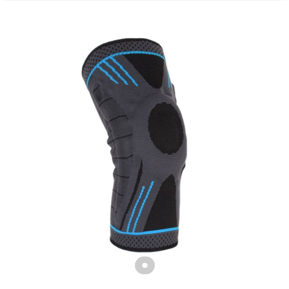 Na Silicone Knee Cap. Warm Knee Pads, Running Knee Pads Silicone Knee Cap Nylon Knitted Warm Basketball Knee Pads 9365049388733