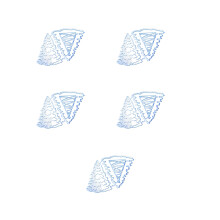 5Pcs Scrapbooking Die Cut Carbon Steel Die Cut-JK051703