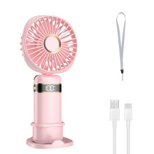 USB Fan Cooling Fan Camping Fan Handheld Fan ABS Office Fan Desk Fan for Everyday Use