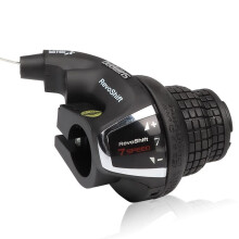Revoshift Right Shift Lever SL-RS35-6R/7R 6/7 Speed Bike Handle Shifter, Bicycle Twist Grip Gear for MTB Mountain Bike