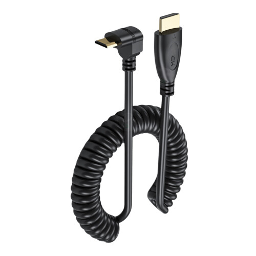 Mini HDMIcompatible to HDMIcompatible Adapter Cable Supports-up
