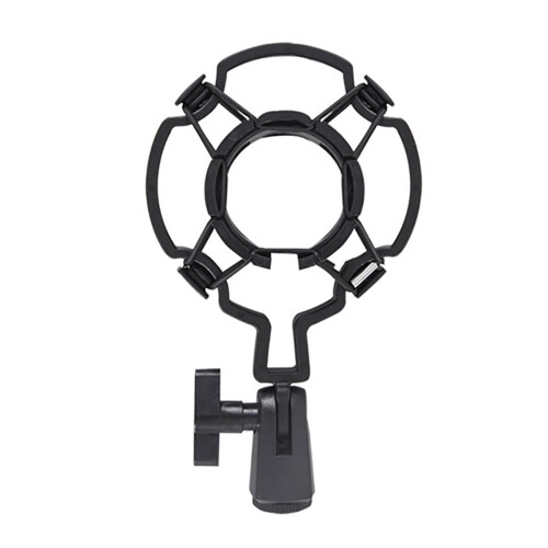 Adjustable 360 Degree Microphones Shock Mount Holder for