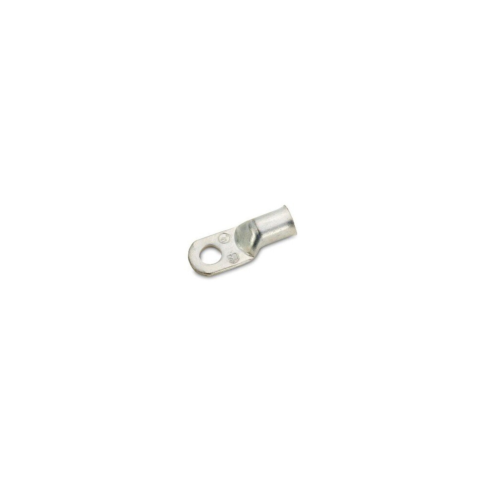 Lawrence Marine Tinned Ul Stamped Lugs 8, 6, 4, 2, 1, 1/0, 2/0, 4/0 Awg (25 Pack, 4/0 Awg - 1/4' Post) 9365049389501