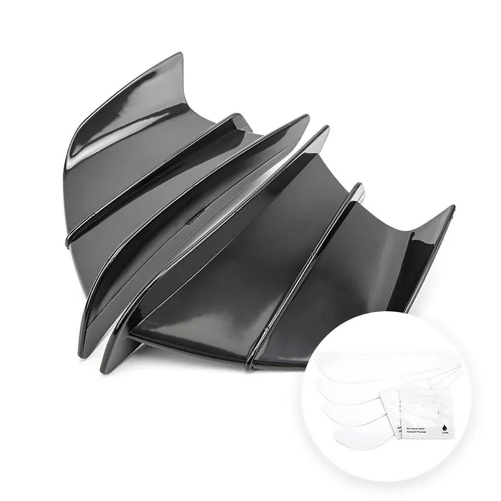 Motorcycle Deflector Spoiler For Gsr750 Gsr600 Gsr400 Blacka Fixed Winglet Fairing Accessory 9412369442581