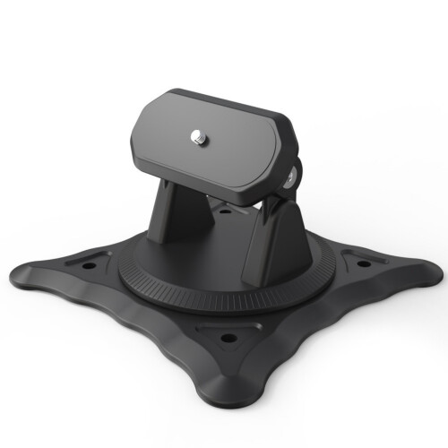 Support de projecteur réglable à 360 degrés avec stabilité-noir