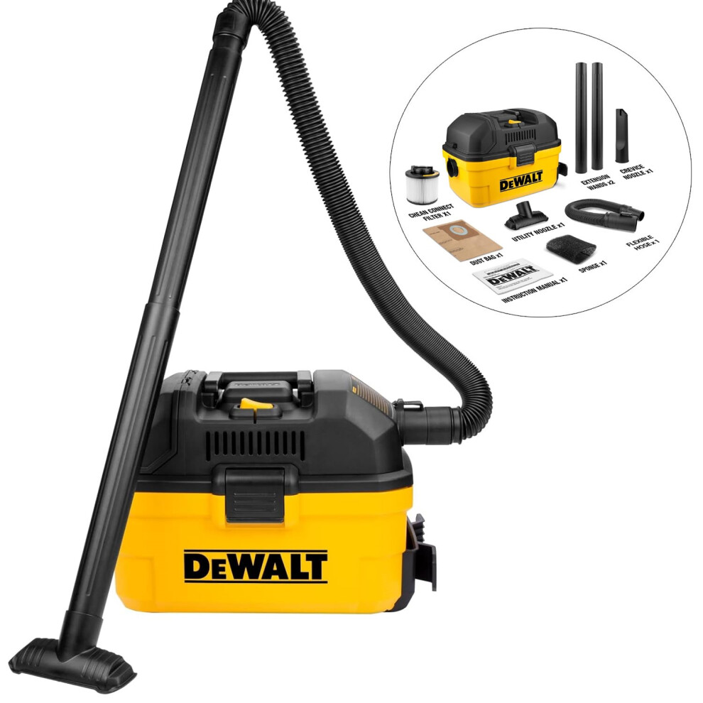 Dewalt Wet & Dry Toolbox Vacuum 15L - Xms24wdvac