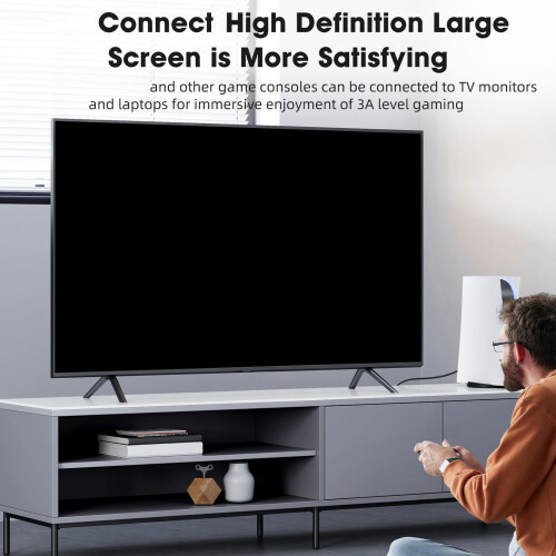 Professional HDMIcompatible 2.1 Cable Low Latency 8K 60Hz 4K-1m 1
