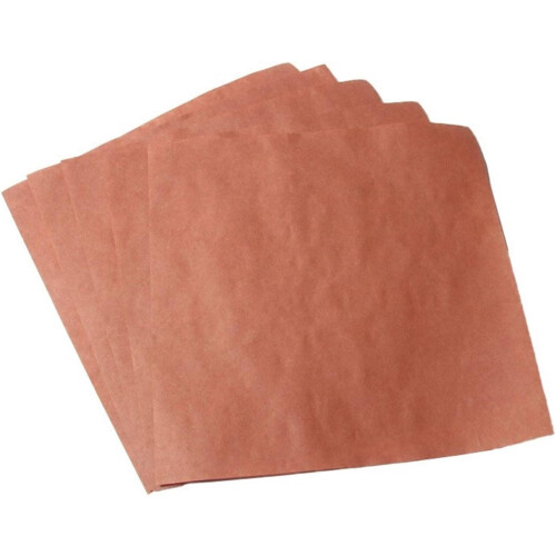 50 pieces multifunctional parchment paper, square, for separate packages, practical, absorbent baking paper Ref: 5099 2