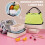 Sturdy Lunch Holder with Double Storage Accessory for On-Pink 5