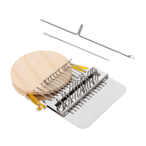 Mini Knitter Pompom Knitting Tools Kits Craft Sets Machines Iron 12X7X1.2CCM
