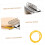 Mini Knitter Pompom Knitting Tools Kits Craft Sets Machines Iron 12X7X1.2CCM 3