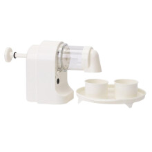 Electric Ice Crusher Machine, Household Electric Ice Shaver Dual Function Snow Cone Maker for Outdoor Parties, Cafs, Bars, and Family Gatherings.