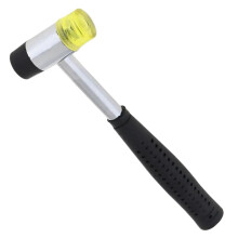Rubber Mallets 25mm, DoubleFaced, Nylon Head Work Mallet Tool for Glazing Window Beads