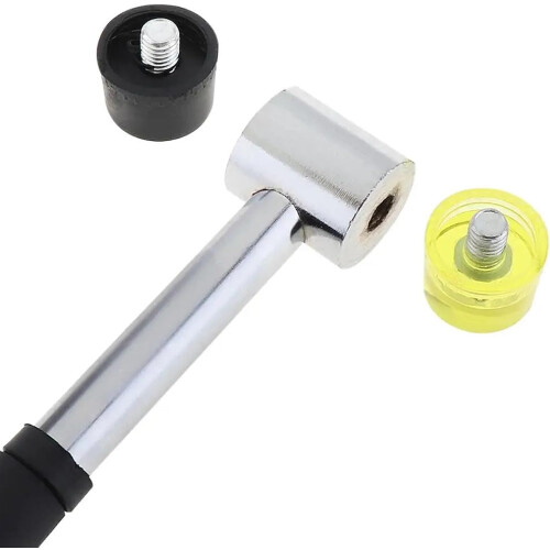 Rubber Mallets 25mm, DoubleFaced, Nylon Head Work Mallet Tool for Glazing Window Beads 2