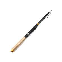 Telescopic carbon fiber rod, short, for saltwaterfreshwater fishing (3.6 m)