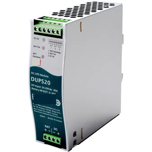 24V/20A DIN Rail Type Uninterruptible DC-UPS Module DUPS20 | 20A 1