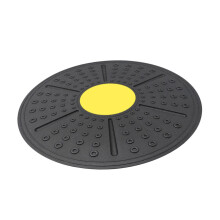 1 Piece Yoga Board Balance Board Exercise Equipment PP Rocker 36X36X5CM yellow