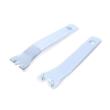 Set Aus 2 Mhle wrench socket flange angle wrench metal outer inner locking nut parts for 100 angle grinder